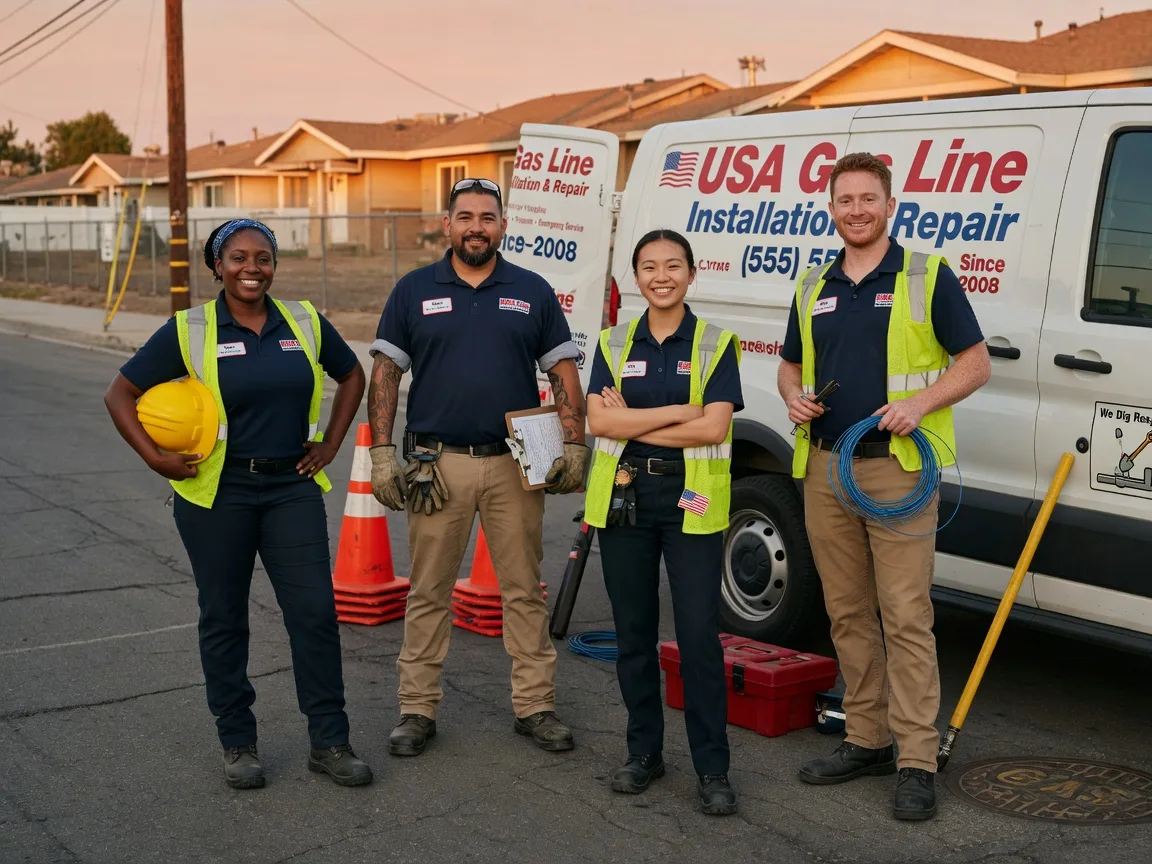 Gas Line Installation company in Auxvasse, MO